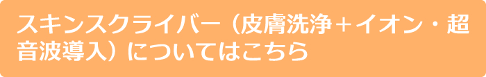 スキンスクライバー（皮膚洗浄＋イオン・超音波導入）についてはこちら